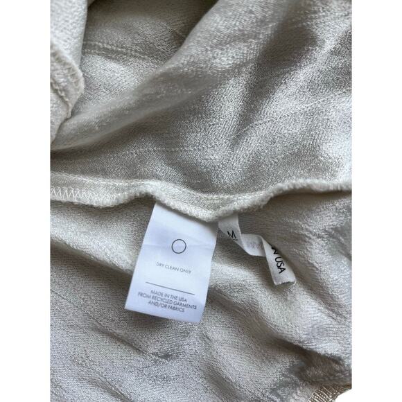 Reformation Cream Skirt with Tassels Size M - Picture 4 of 5